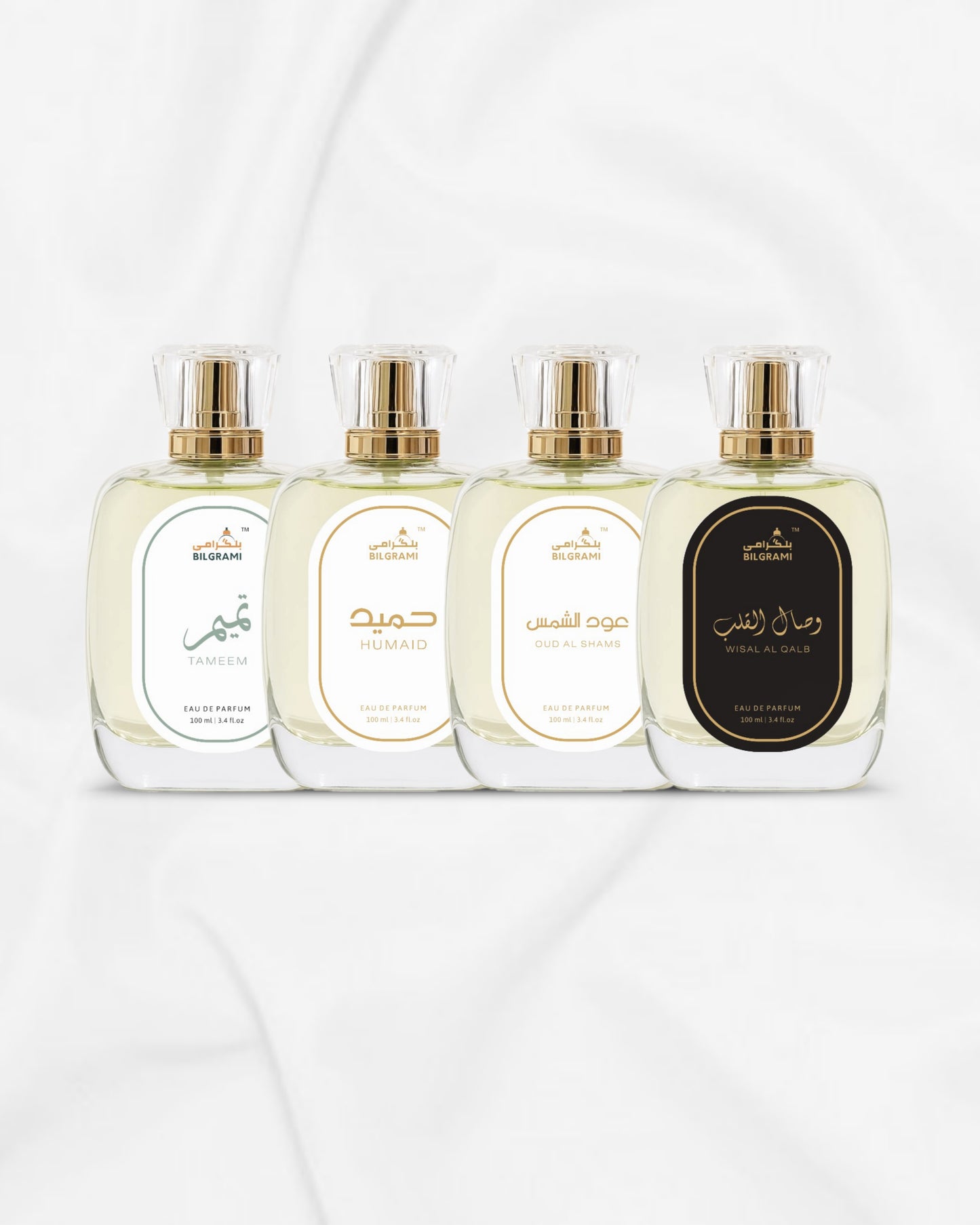 Bilgrami Exclusive 4x100ml Perfume Bundle – Long lasting & Signature Scent