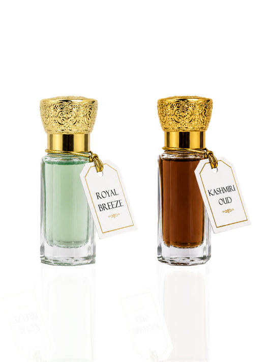 Kashmiri Oud & Royal Breeze | Attar Duo 2x6ml