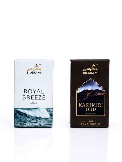 Kashmiri Oud & Royal Breeze | Attar Duo 2x6ml